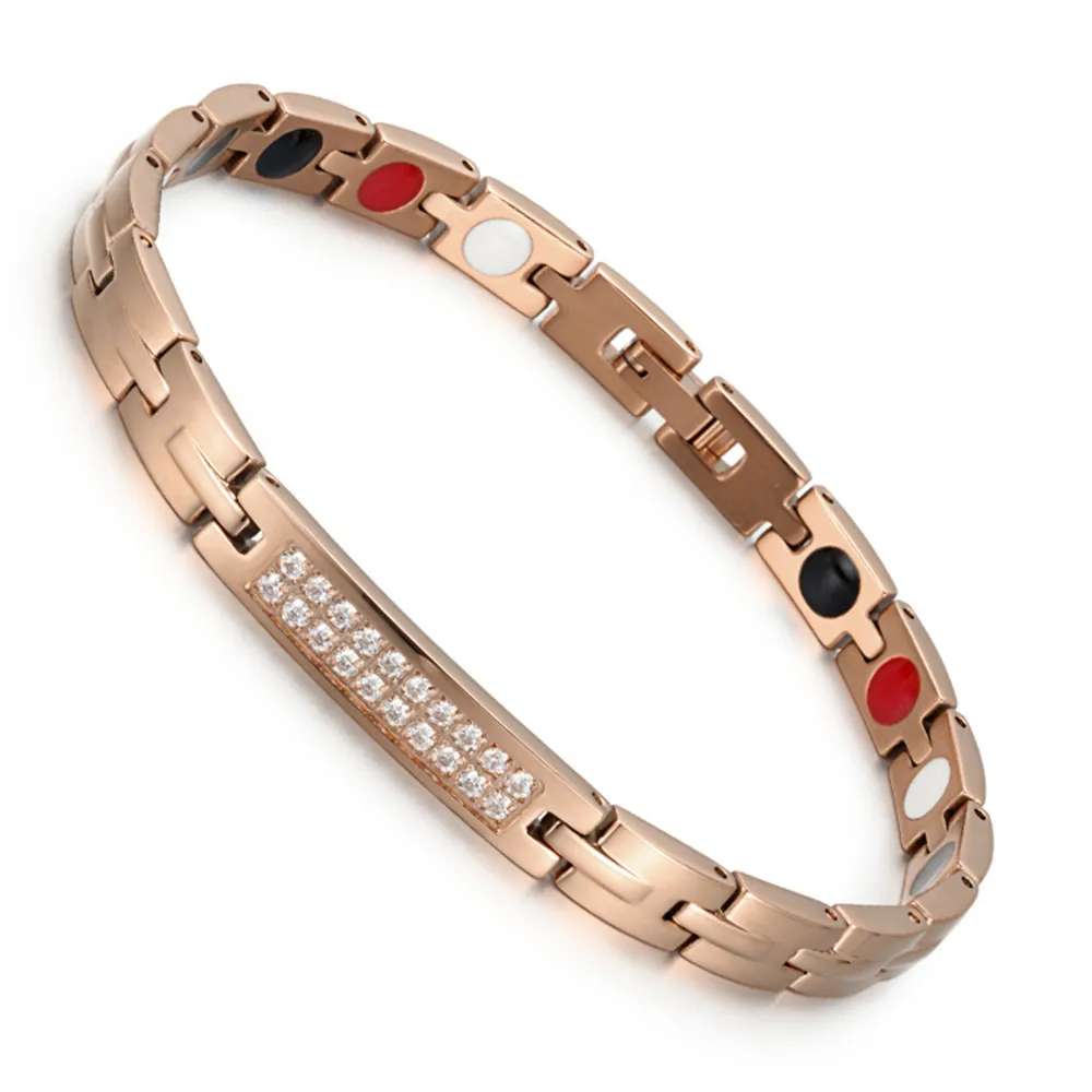 
Women bracelet jewelry bio magnetic titanium bracelet 