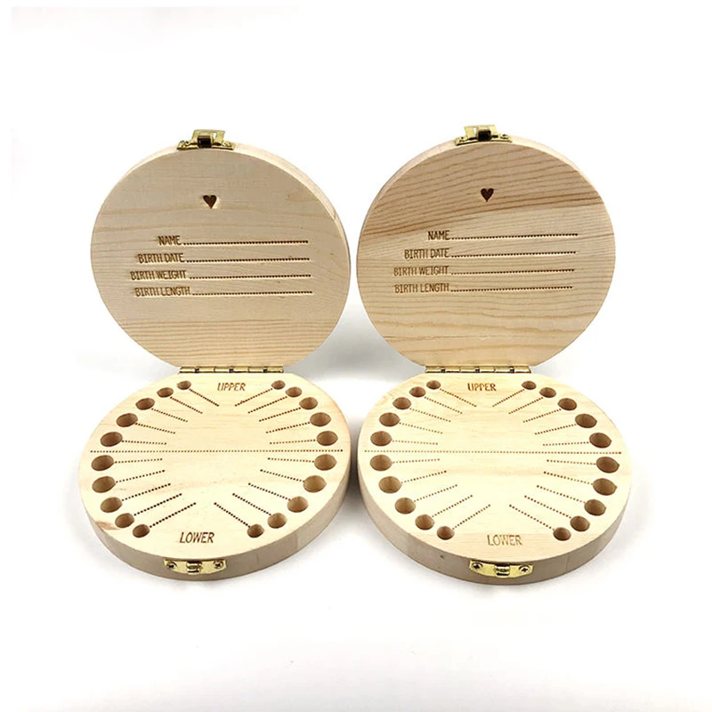 2022 Hot Sale Saver Box for Lost Teeth Children Baby Tooth Fairy Keepsake Box