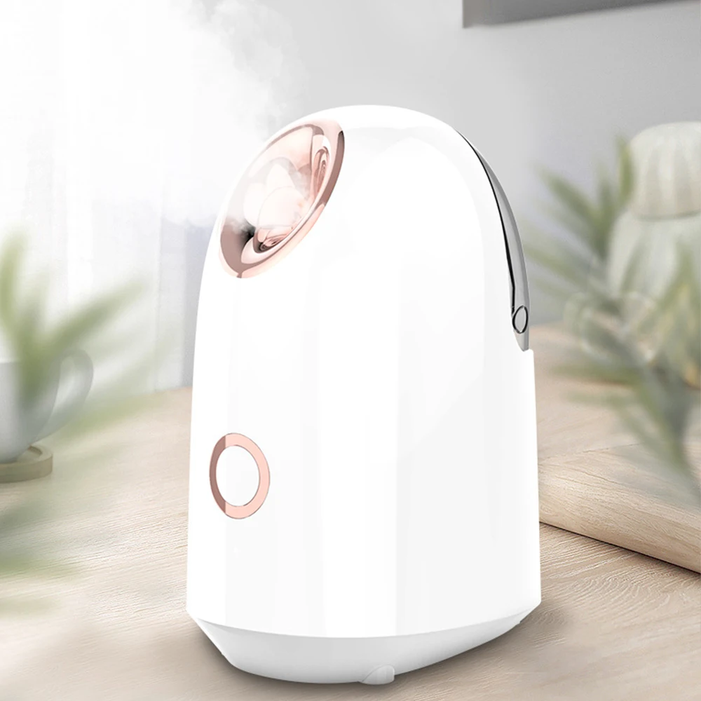 Household Appliances Face Care  Nano Ionic Warm Steam and Deeply Moisture Facial Steamer