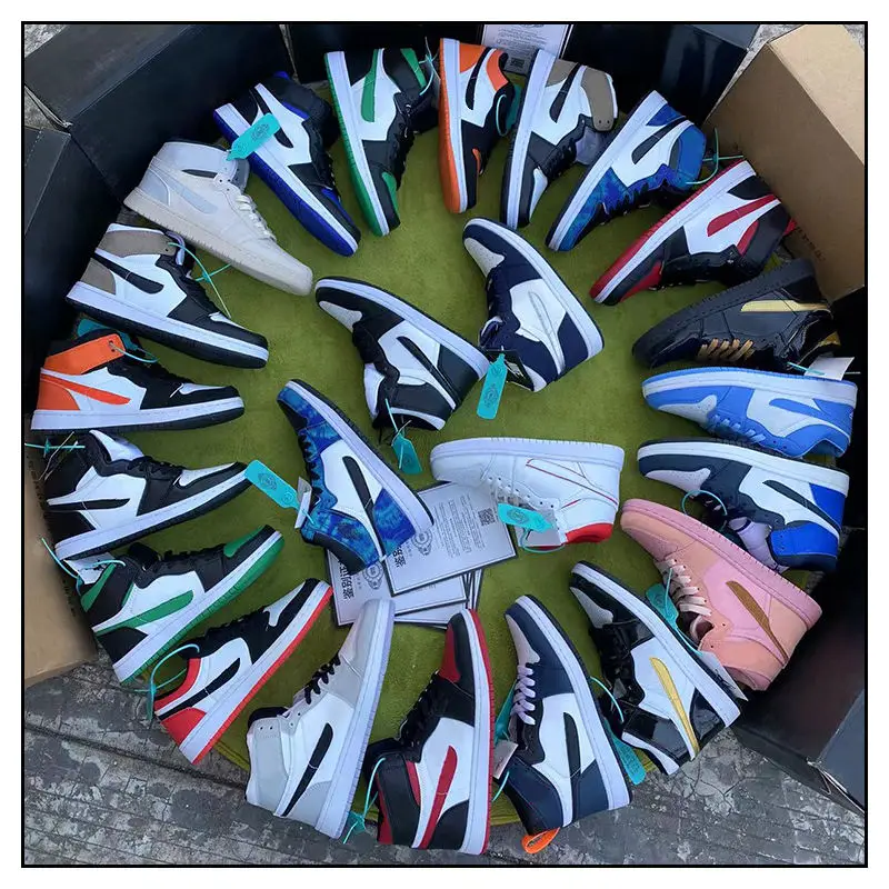 Second Hand Shoes Branded sneakers Made in Vietnam Original basketball sports shoes mixed stock shoes For Man And Women