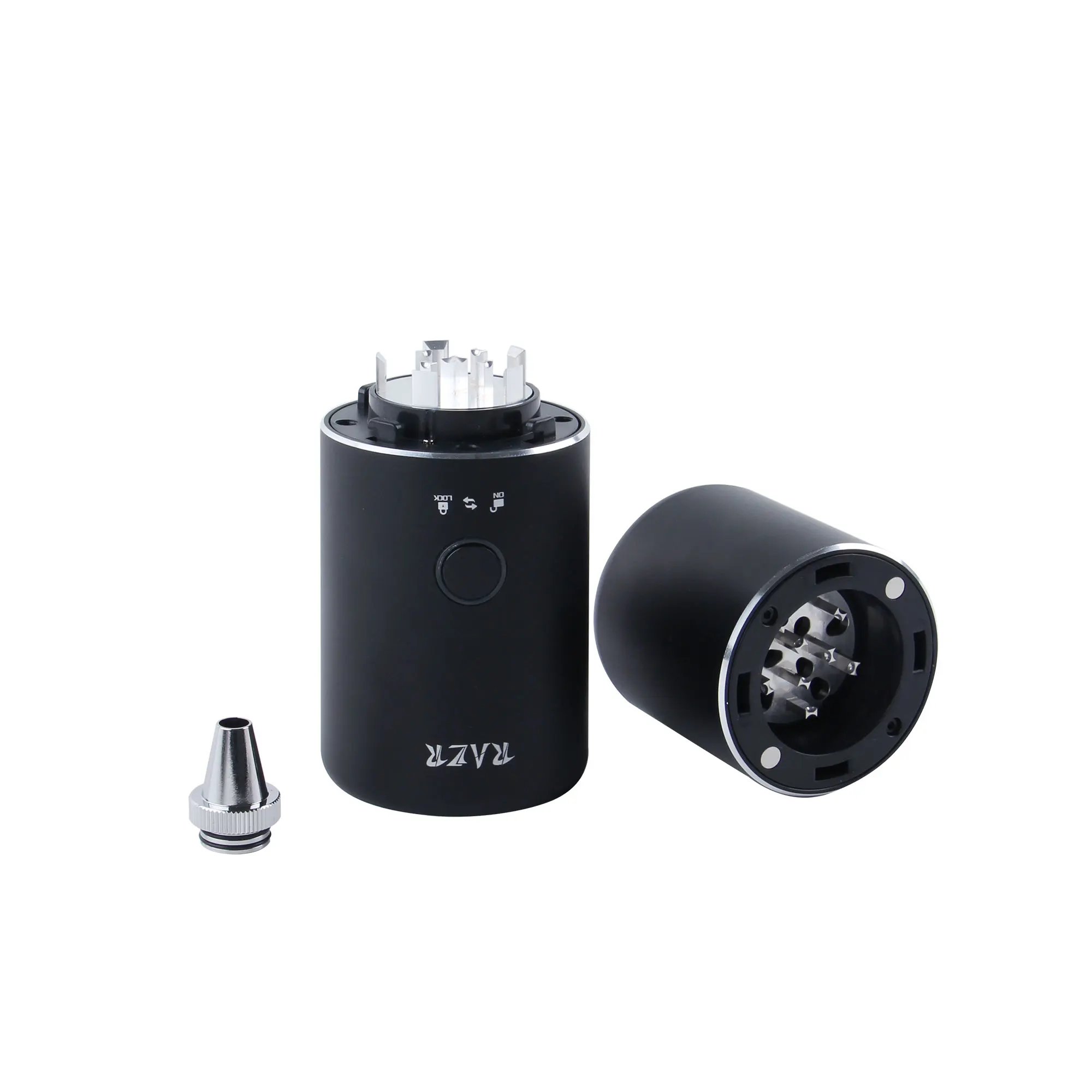 
Dry Herb Vaporizer 2020 High Quality Razr Electric Dry Herb Grinder With Pen Vaporizer Dry (Silver) 