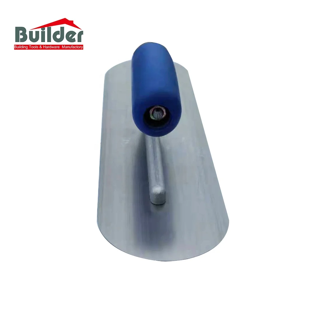 Professional Drywall Tools Plaster Trowel Round End Carbon Steel Concrete Finishing Trowel