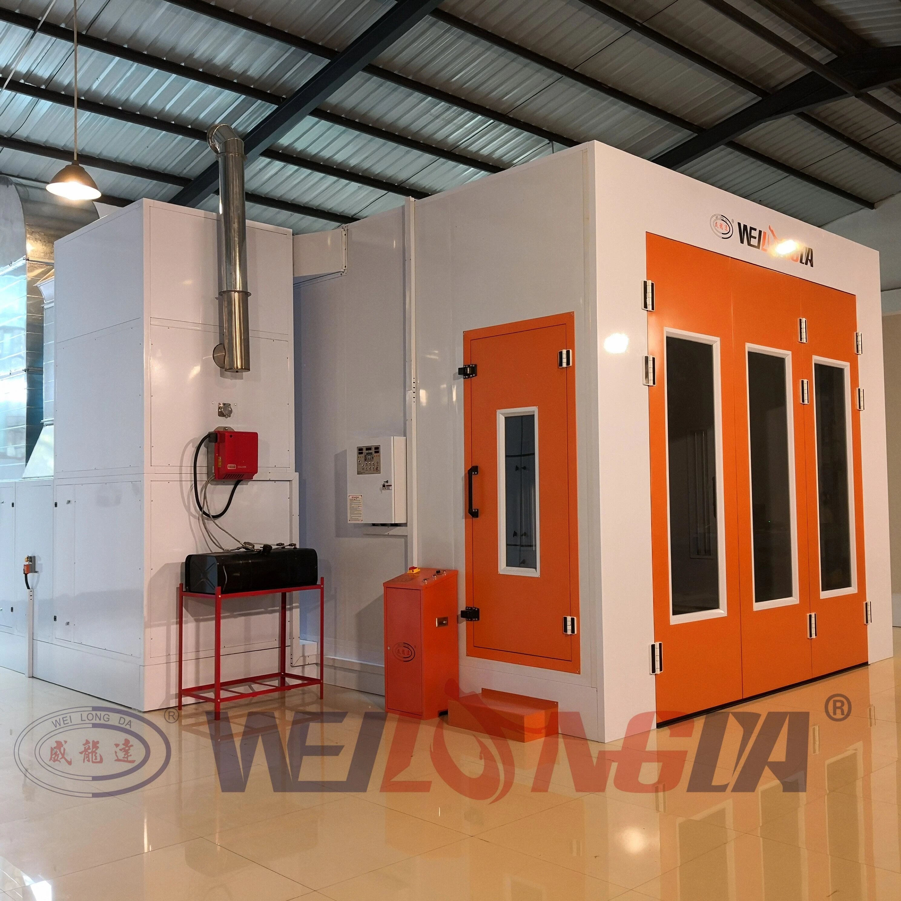 China WLD9000 Paint Booth 4S workshop Spray BoothCE Approval Spray Paint Booth