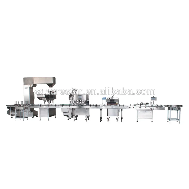 Multi-function automatic tablet bottling line