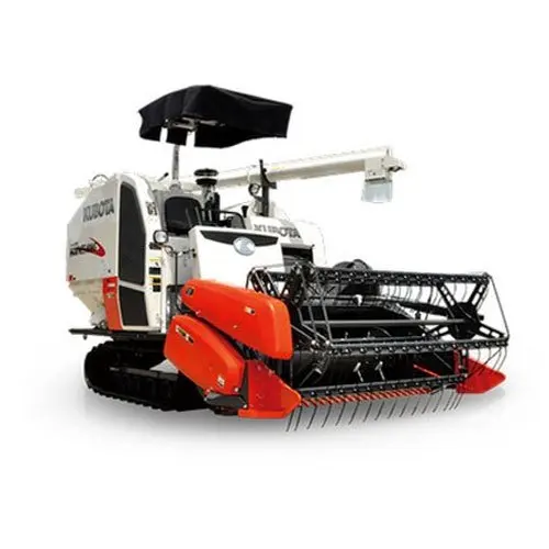Бывший в употреблении рисоуборочный комбайн kubota harvetser японский бренд kubota