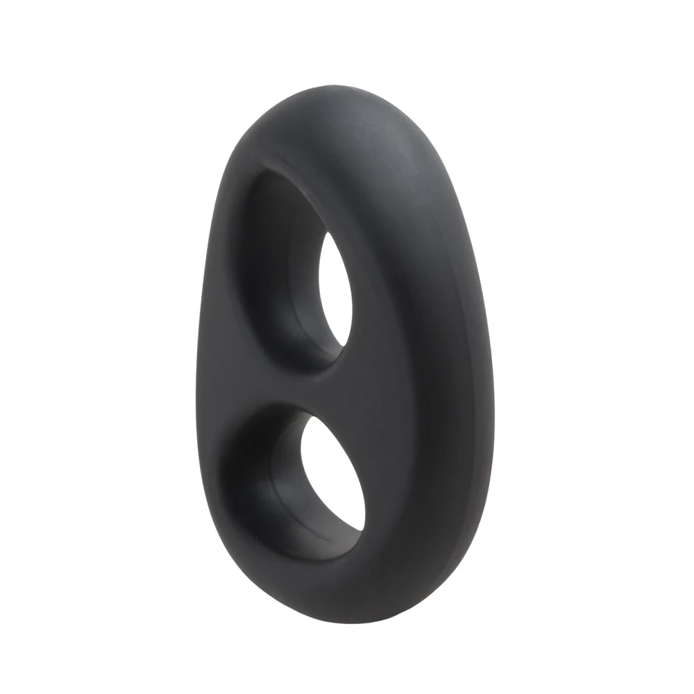 Teardrop liquid silicone ball cock ring for men single color erotic toys stretchable delay ejaculation soft penis rings for male