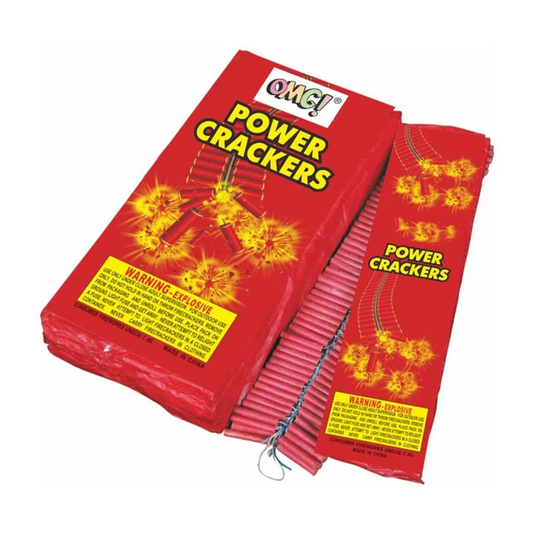 OMG Wholesale Cheap High Quality Pyrotechnics Fireworks 200 Power Firecrackers