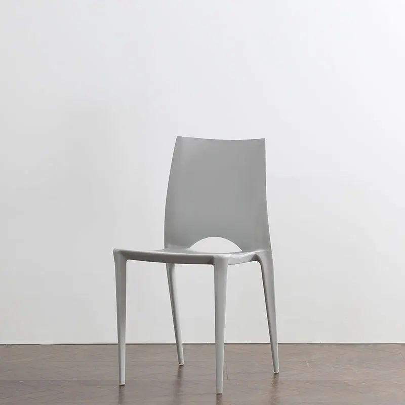  Modern Design Plastic Dinning Restaurant Stackable Dining Chairs For