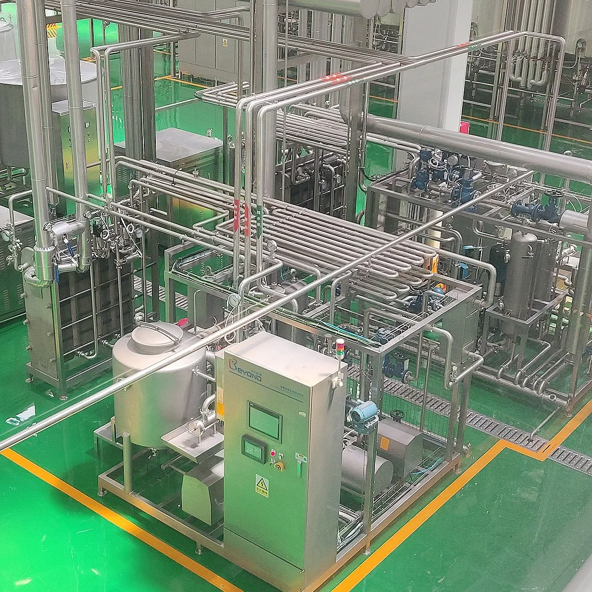 Condensed Milk Equipment Condensed Milk Production Line Condensed Milk Processing Line Processing Machine Automatic Control