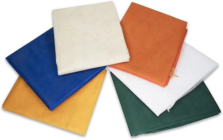 150X250cm Zanzariera Con Anelli Porta Finestra Da Esterno Balcone Tinta Unita Misura Colore Panna