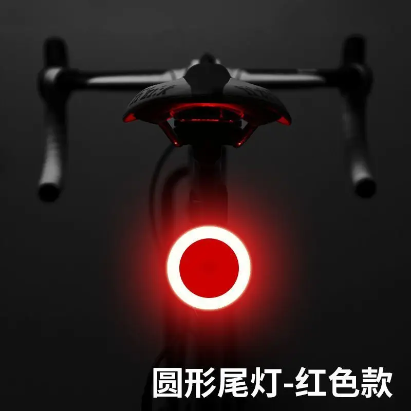Bicycle Tail Light Cycling Lamp Multi Lighting Modes USB Rechargeable Led Flash Tail Rear Lights Seatpost Bike Accessories