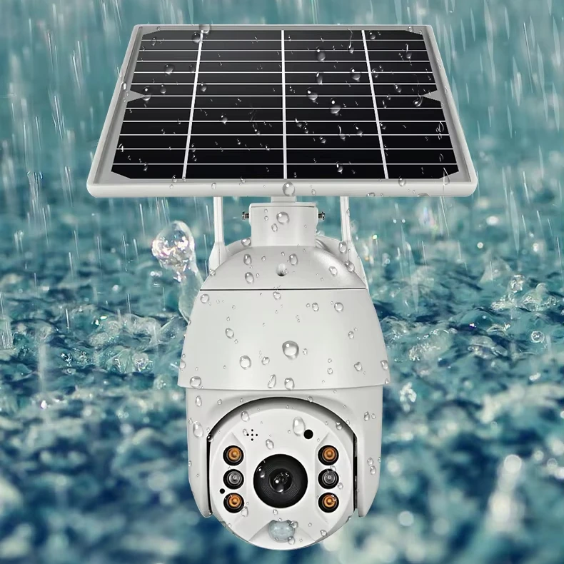 Q3 Solar Powered Camera Outdoor Wifi Wireless Ubox App Remote Control Hd Ip65 Waterproof Long Life Battery Ptz Cameras