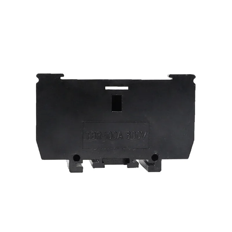TBR-100A rail type combined terminal block copper parts flame retardant non-slippery wire 10-25mm2 TBR series