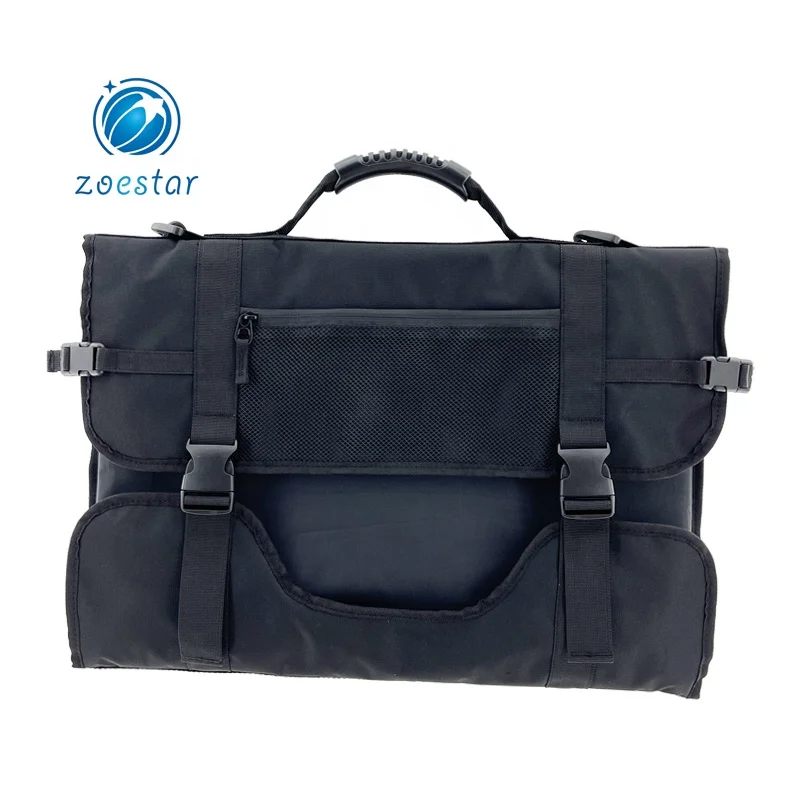 Fully Opening Computer Case Quick Response Laptop Holder Black Briefcase Sling Shoulder Backpack for Laptop Package