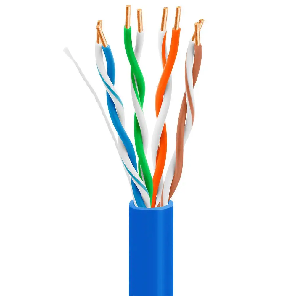 CAT5E кабель для видеонаблюдения 1000 футов легкий вытяжной