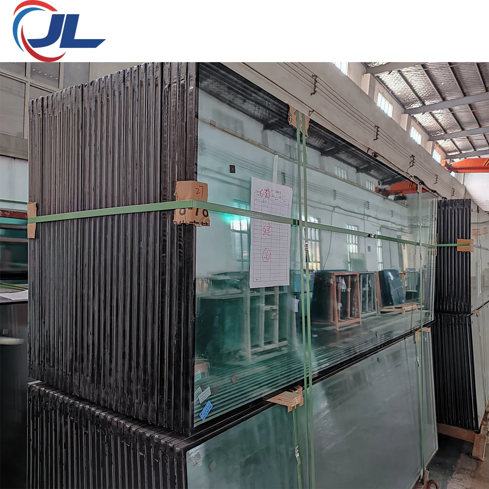 1/2 clear toughened glazed glass insulated double tempered insulated glass louvered roof and window