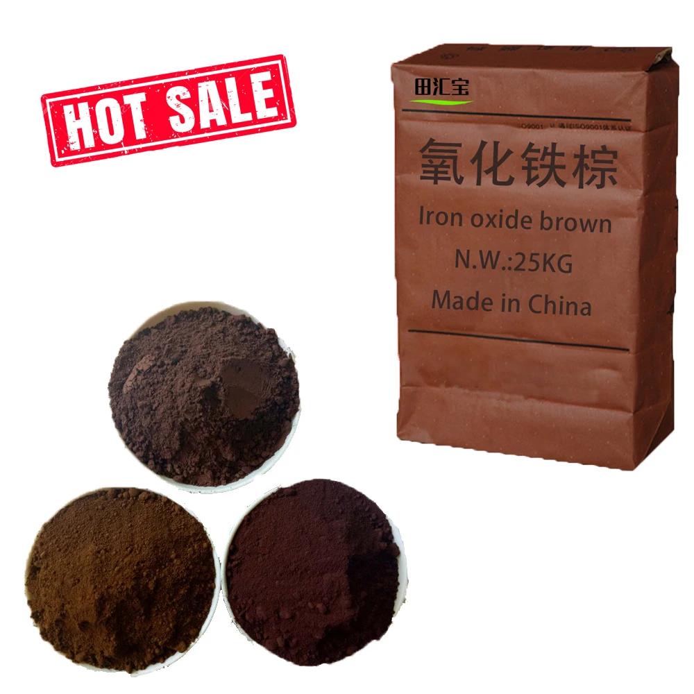 Iron Oxide Brown Inorganic Pigment Also Known as Ferric Oxide