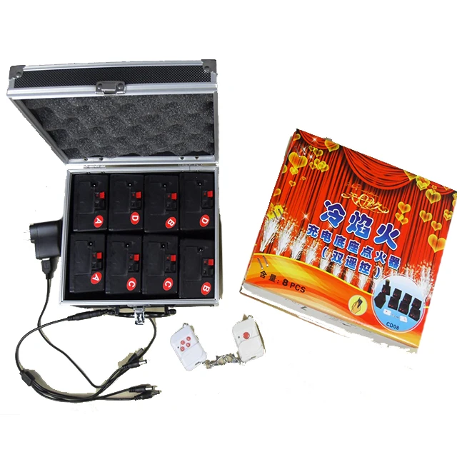 12 pcs receiver fireworks firing system for stage indoor cold fountain