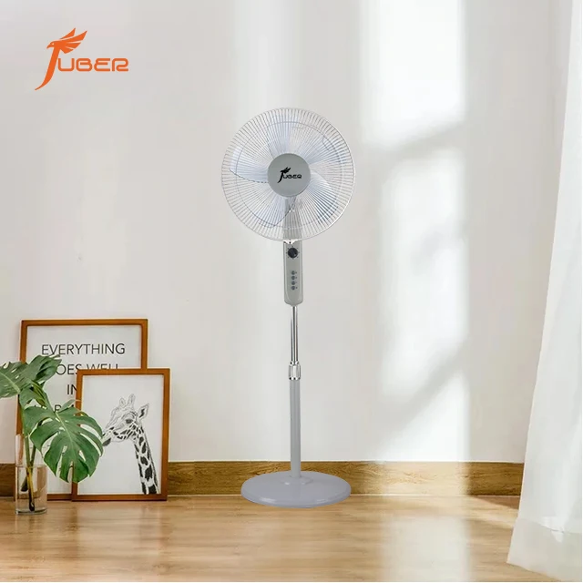 Hot selling Electric fan Large wind fan Powerful home living room bedroom floor fan Quiet Industrial metal can lift 16 inches