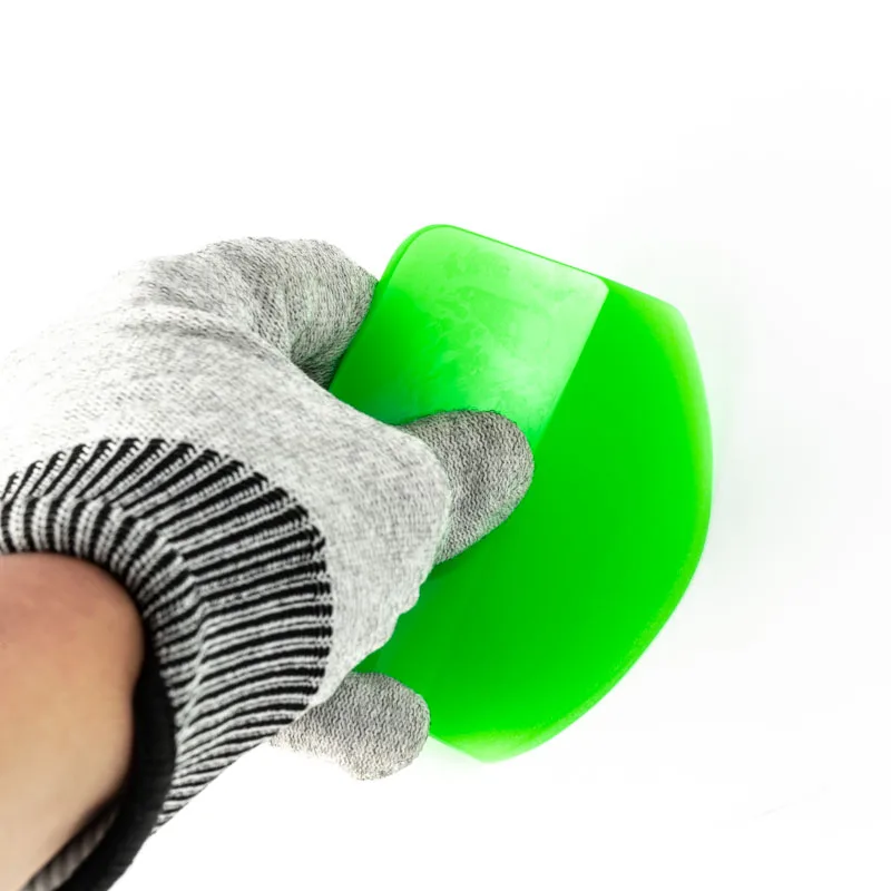 Автомобильный скребок для стекла ppf, мягкий силиконовый резиновый скребок, комплект из трех предметов для автомобильной виниловой упаковки