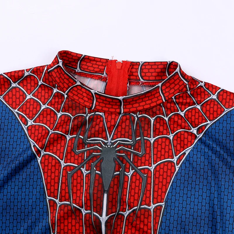  Wholesale Adult and Children Fancy Halloween Costume Spider Man Jumpsuit Cosplay Clothing