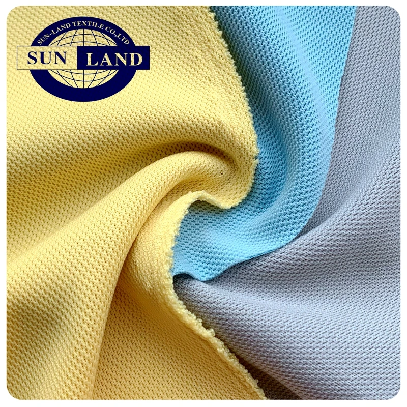summer running boxing short pants lining sports t shirts material 100 polyester 75D72F weft knitting interlock fabric textiles