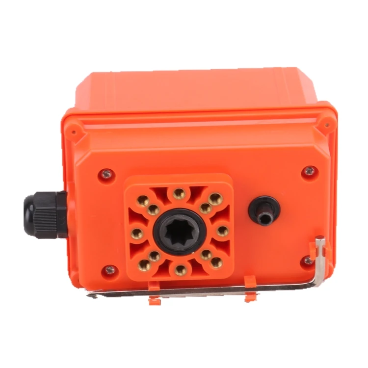 mini electric plastics  motorized valve actuators communication and Modulation function 30NM AC220V DC24V DC12V