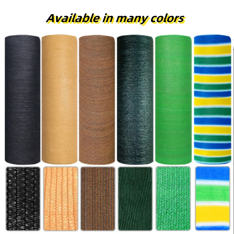 Sun shade net HDPE knitted net greenhouses shade cloth agriculture shade net