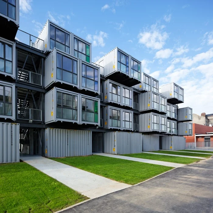 40 футов или 40 HC дома контейнерного типа с Ванная комната для спальни современного дома сборные дуплекс содержать дома