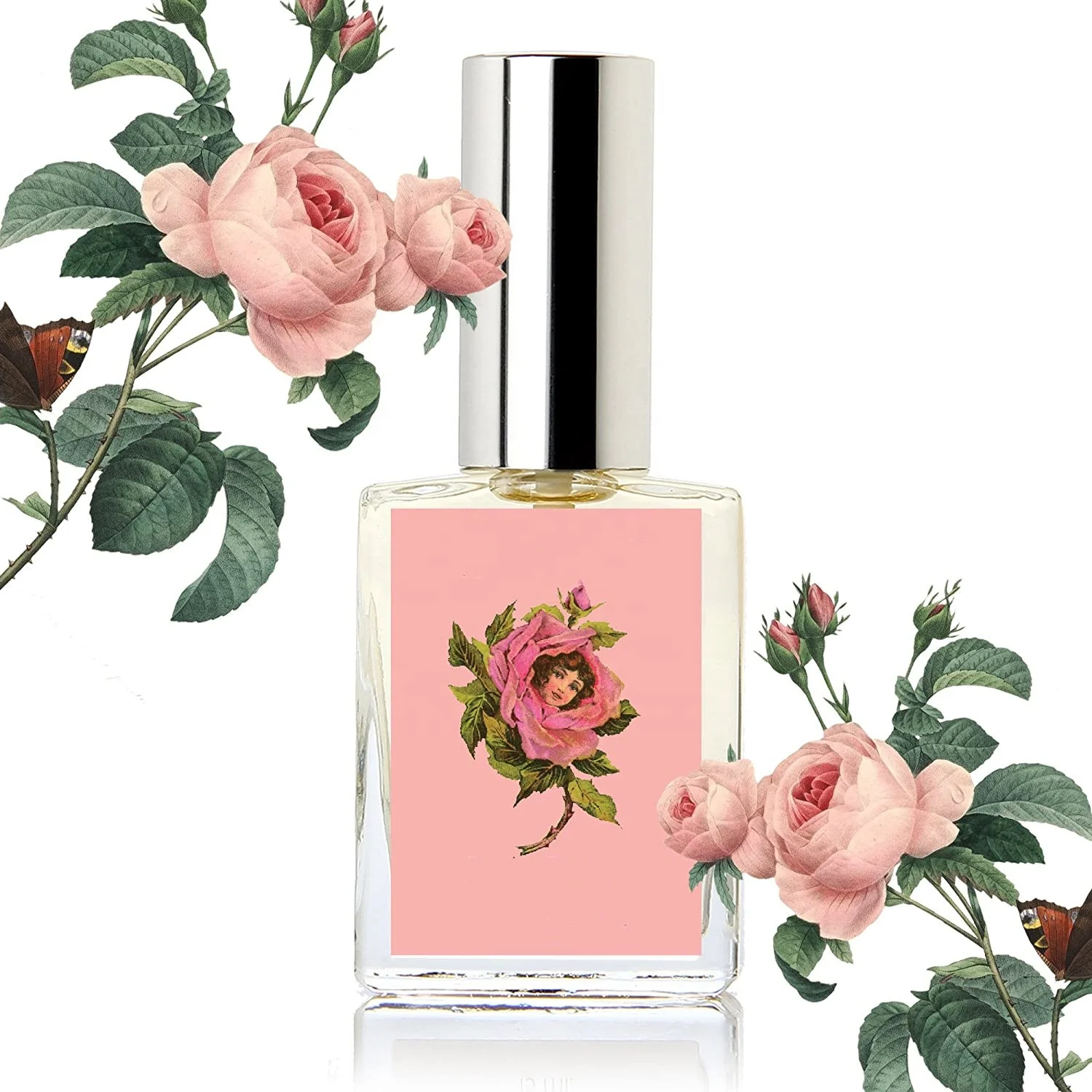 Private Label Natural Rose And Vanilla Perfume Fragrance