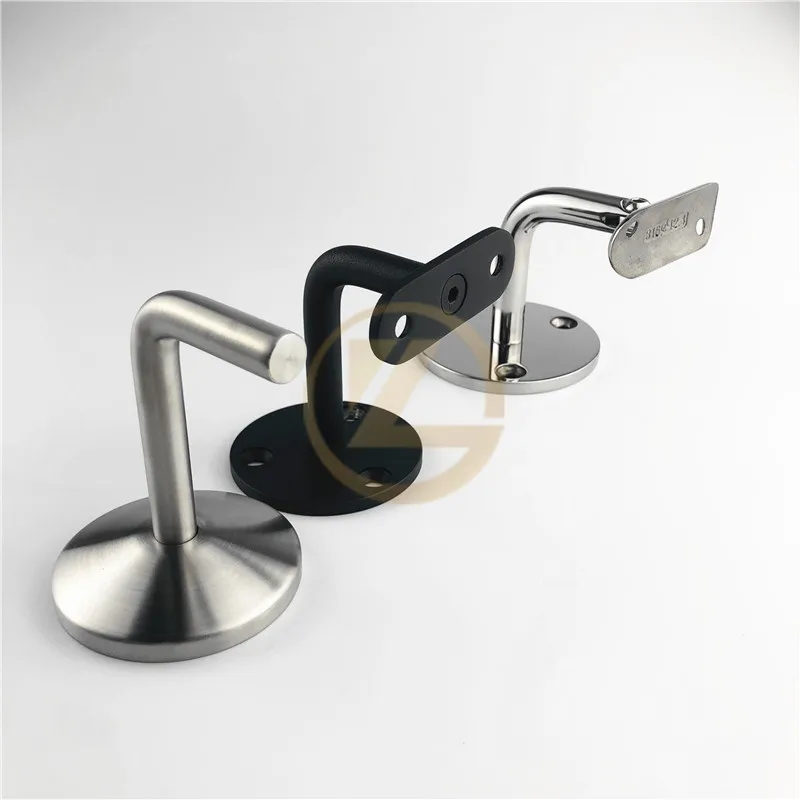 Y L handrail bracket wall mount round Glass Railing Fitting Bracket Handrail Support