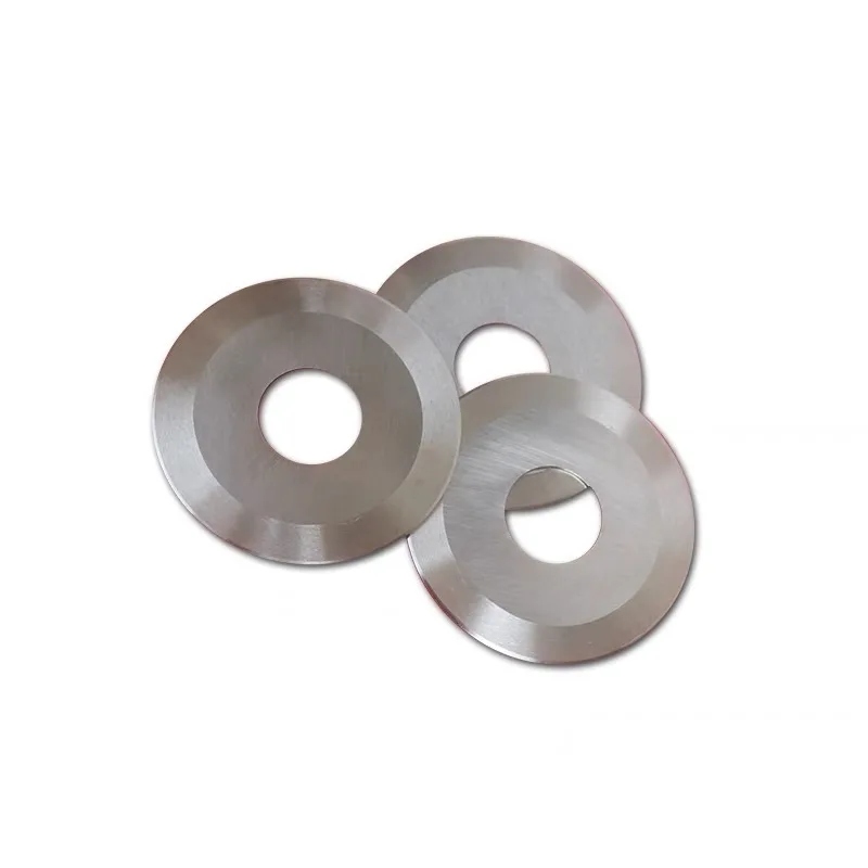 80*22*1.2 SKD-11 Accurate Dished Small Hole Round Slitting Shear Cutter Blade Slitter Roller Circular Dish Knives For Foil