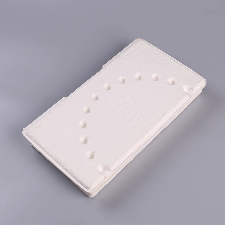 
Creative Eco friendly Custom Sugarcane Bagasse Pulp Molded Sugar Packaging Box 