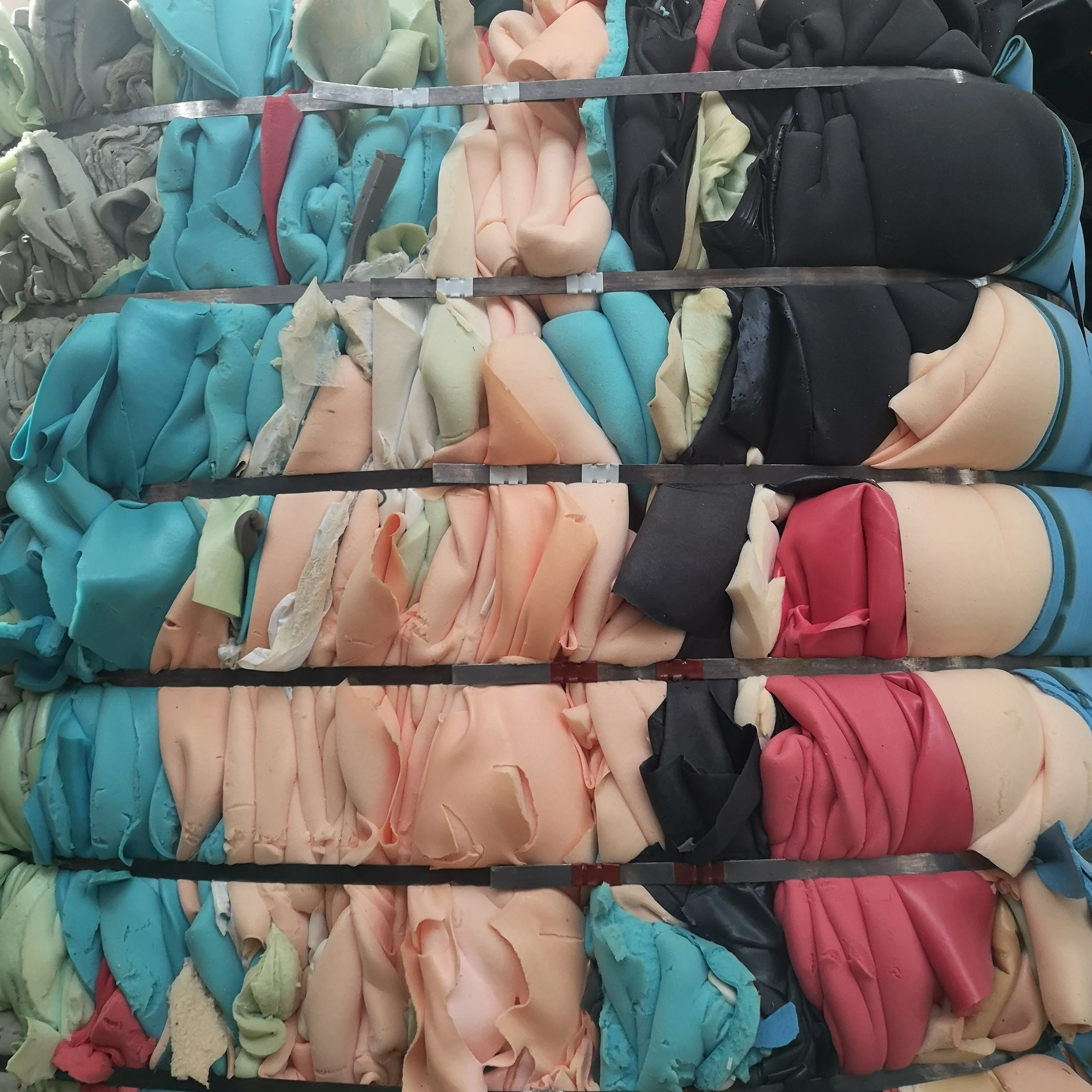 PU Foam Sponge Skin Scrap in Big Pieces