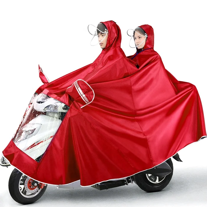 Tianwang High Quality Multifunctional Colorful Waterproof Rain Poncho for Two Person Used Adults Motorcycling