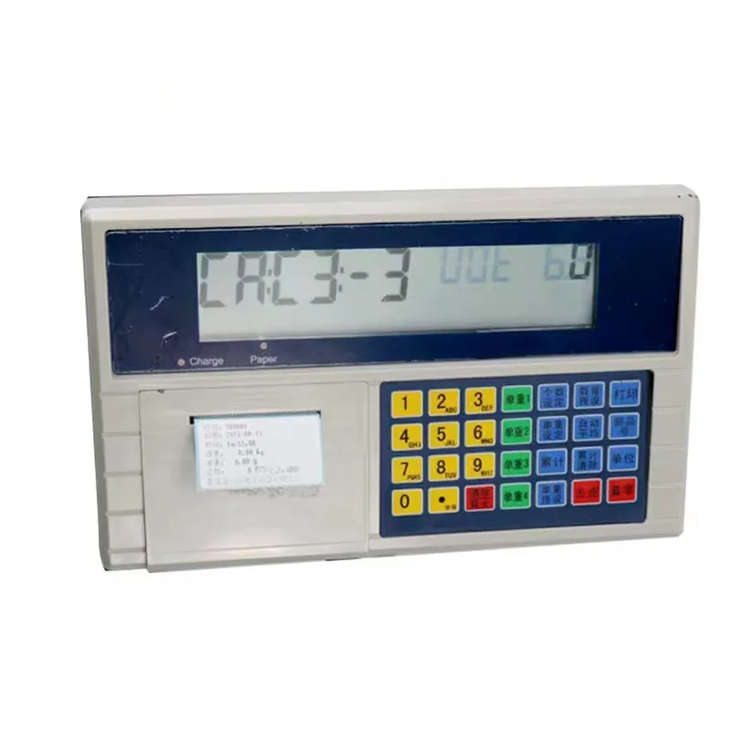scale  with multi-key LCD/LED electronic barcode label weighing indicator for instrument industrial scale head