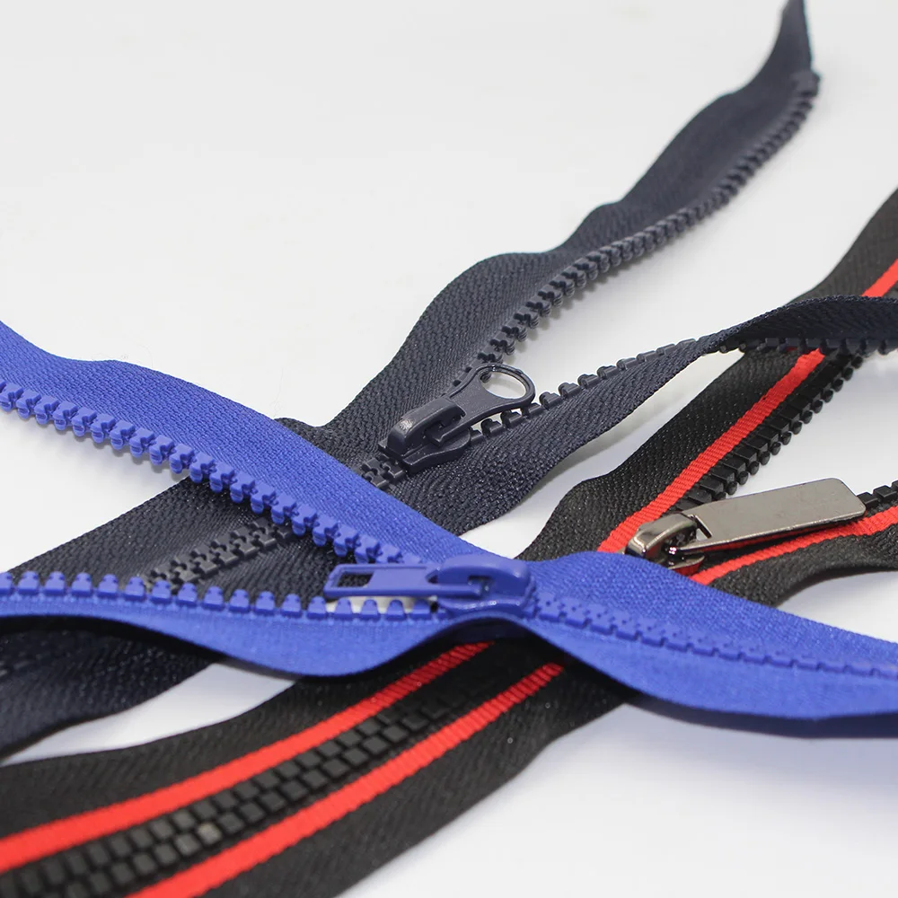 open end #5 resin zip 80cm Coat Zipper