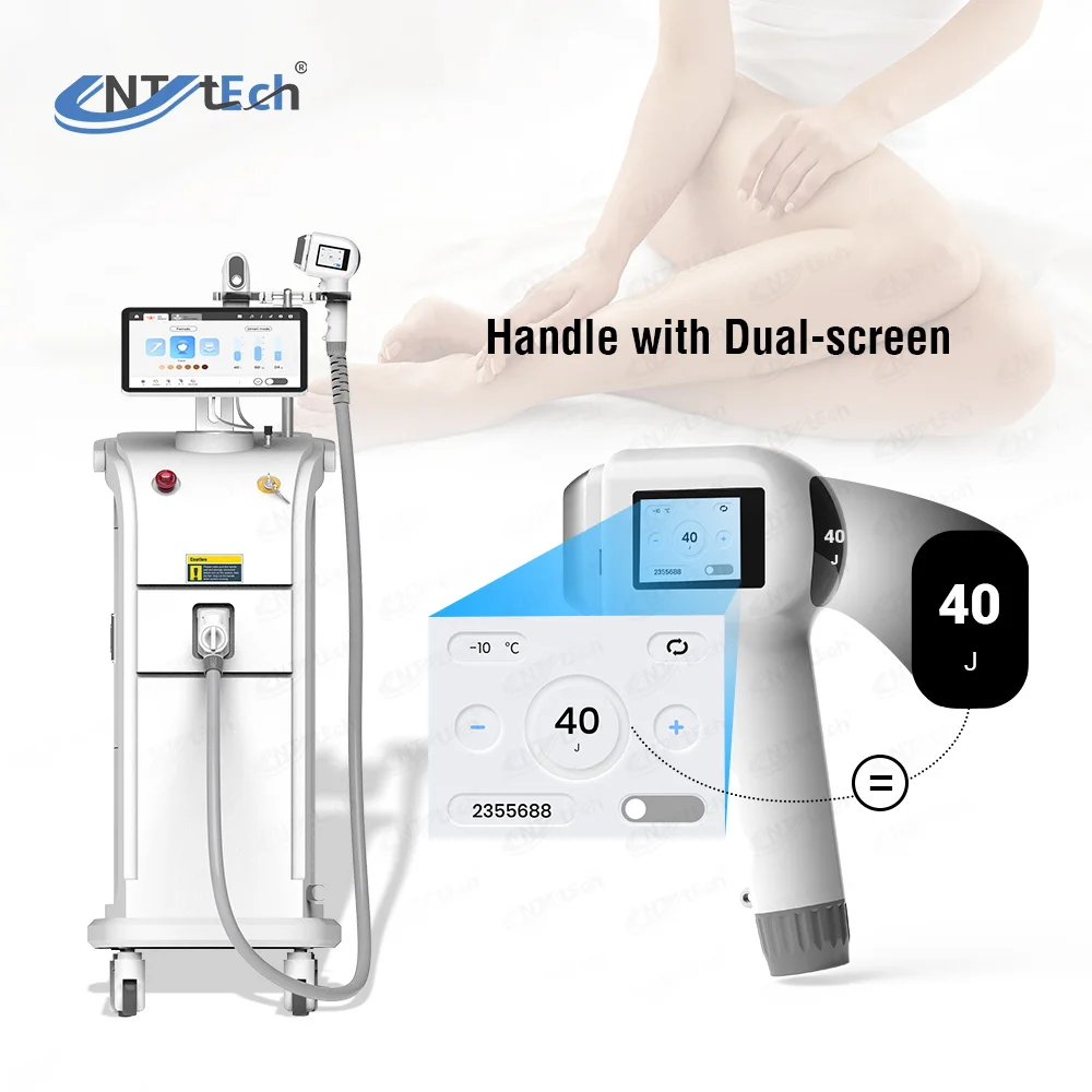UNTlaser 808nm 4 wavelength diode laser hair removal machine for rent