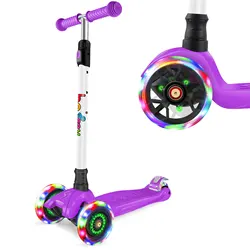 2022 OEM&ODM Wholesale High Quality 1 Year Warranty Height Adjustment Kids Scooter 3 Wheel, Folding Scooter For Children