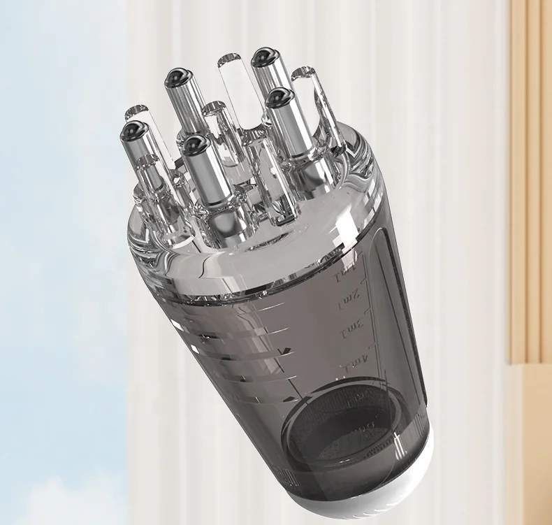 Portable Scalp Care Massage Comb Hair Growth Treatment Oil Liquid Applicator Anti Hair Loss Solution Bottle Head Fluid Brush