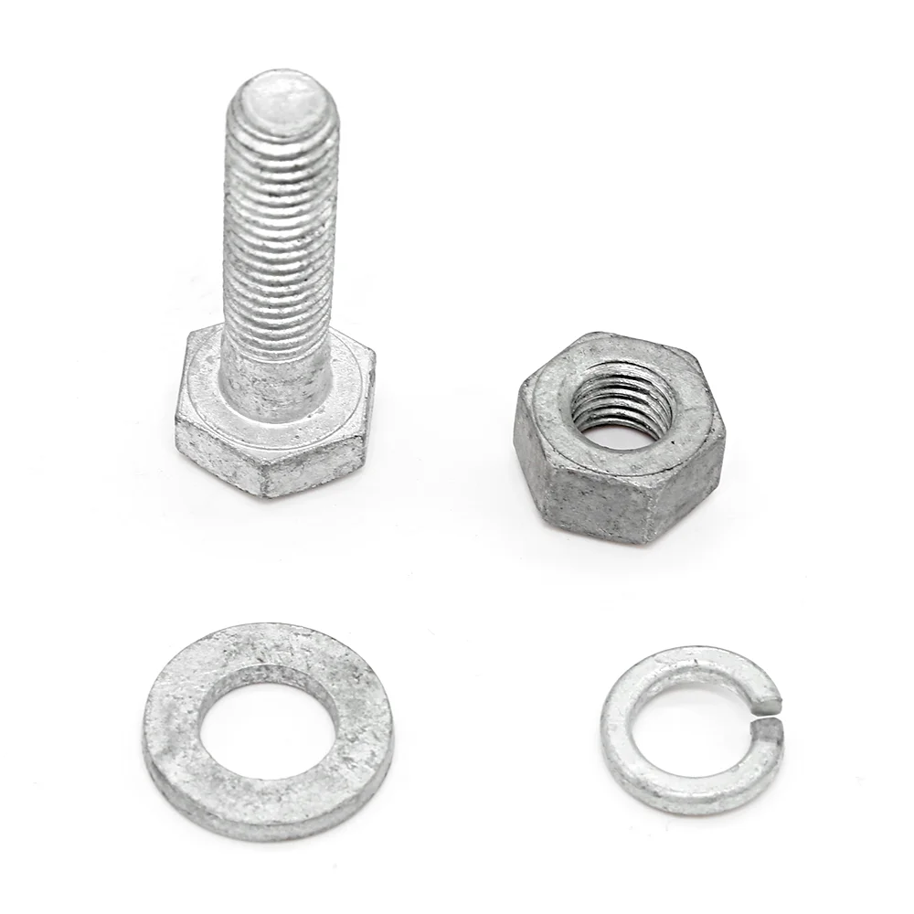 
M30*50mm structure hex bolt carbon steel hex bolt A325M 