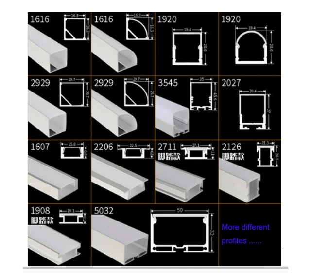 
New Design Under Cabinet Light Strip Led Light Bar Aluminum Profile LED Strip 