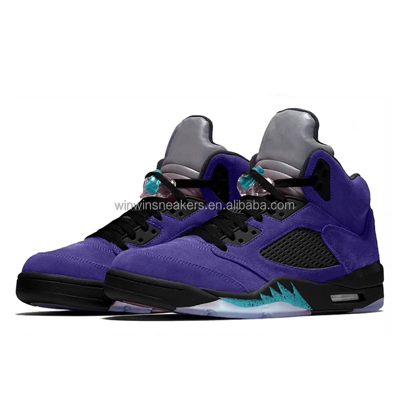 StockX tag A J 5 real top quality walking basketball sneakers, air sports basketball sneakers shoes, basketball shoes for men