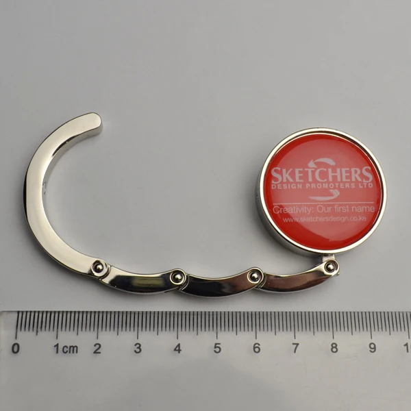 
Metal Custom Personalized Folding Handbag Purse Hooks Hangers 