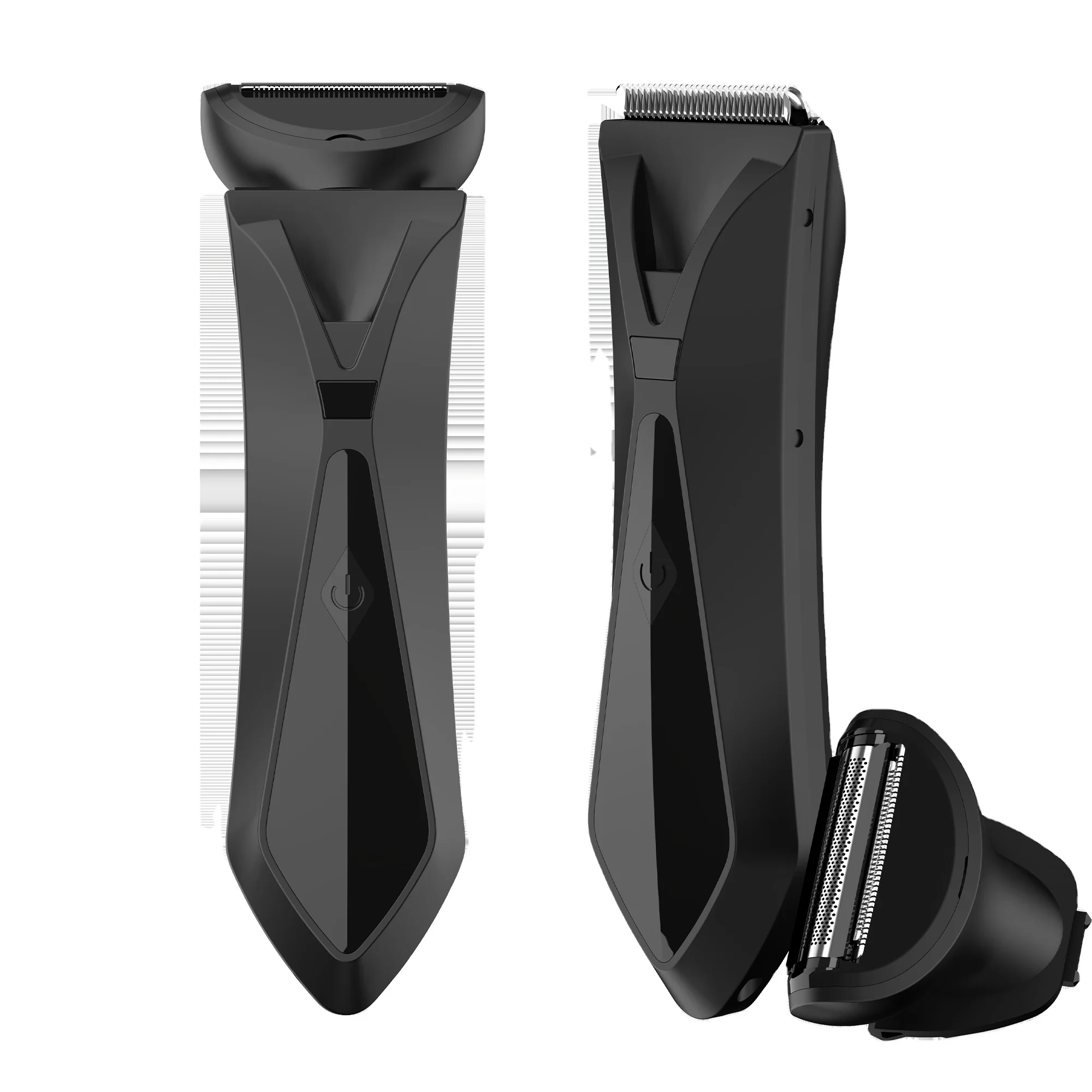 LILIPRO T10 2IN1 Body & Groin Hair Trimmer Razor 0mm Safe Cordless Type C Body Beard Face Hair Shaver Groin Trimmer