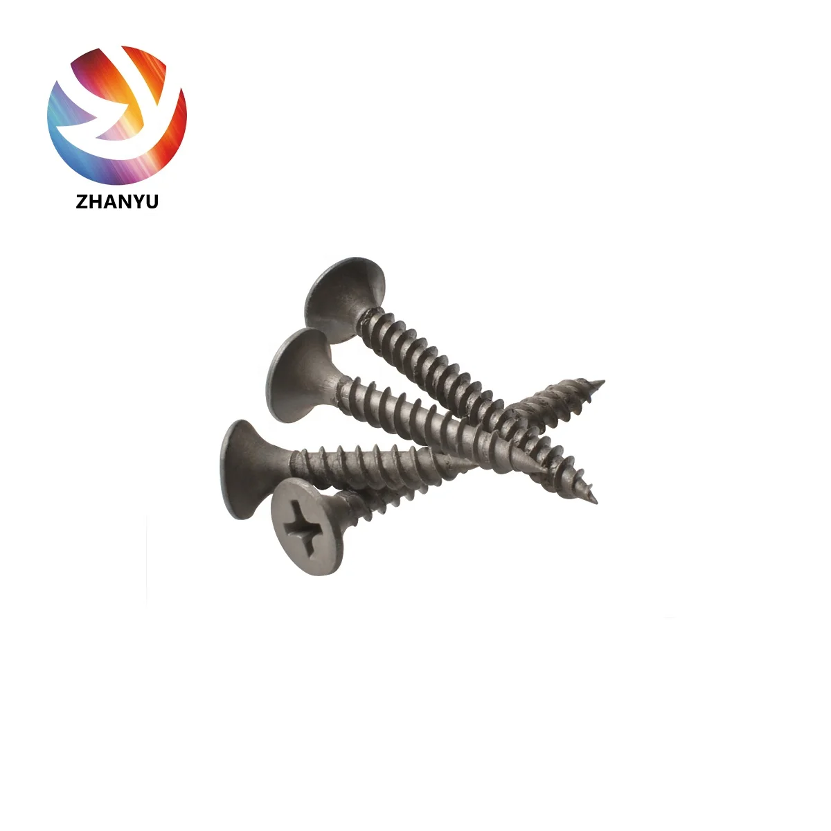 
Фосфатирующие серые высокопрочные фосфатирующие Шурупы для гипсокартона мелкие/грубые зубы 