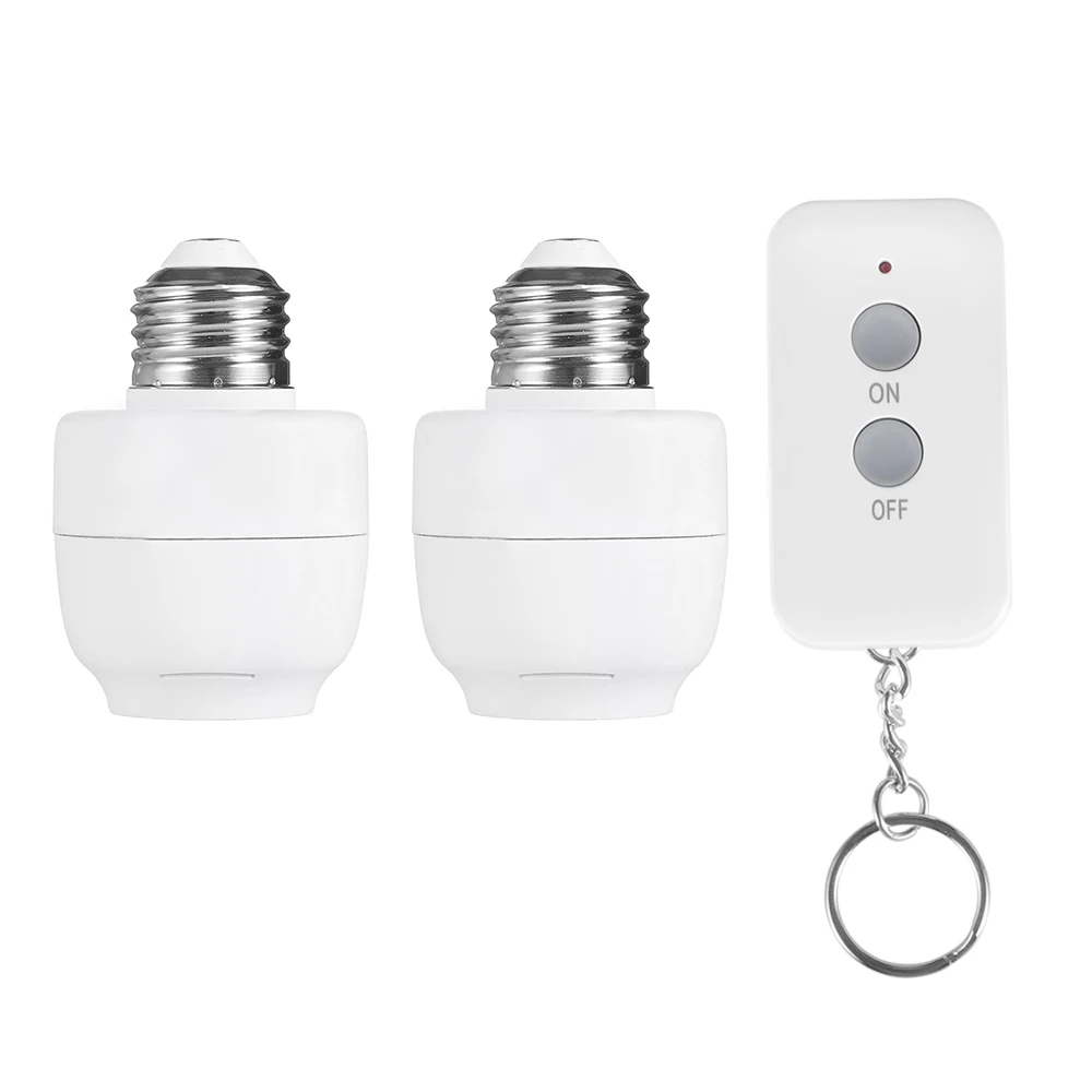 Hot Selling Intelligent Remote Control Lamp Holder 433.92MHz 200FT E26 E27 Light Lamp Base