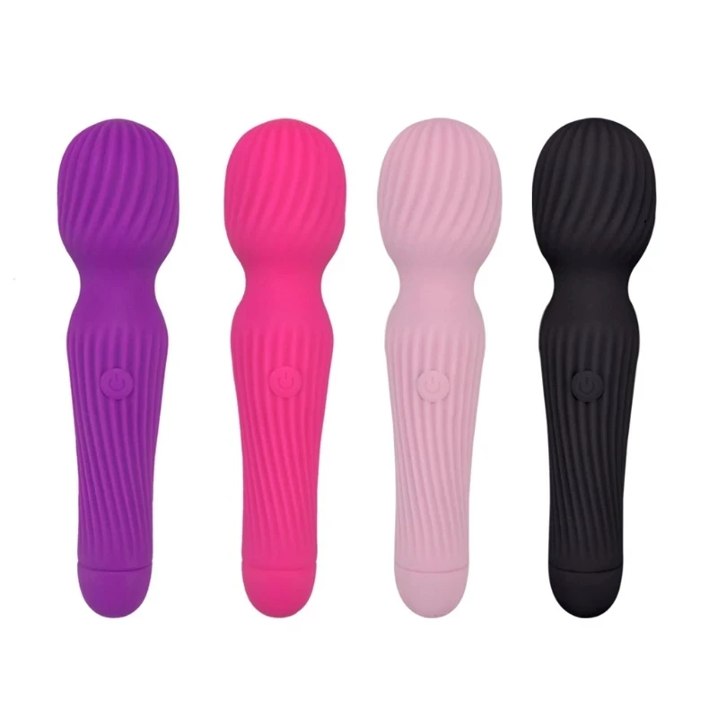 Powerful Wand Massager with 10 Vibration Modes and Speeds, Wireless Handheld Waterproof Rechargeable Portable