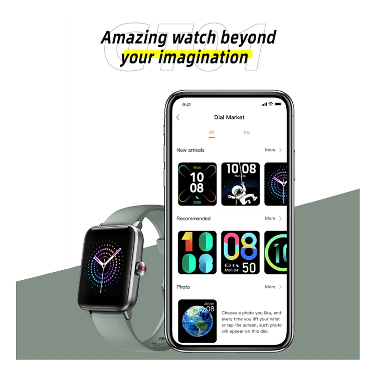 Custom Smartwatch Fitness Sport Waterproof Android Smart Watch