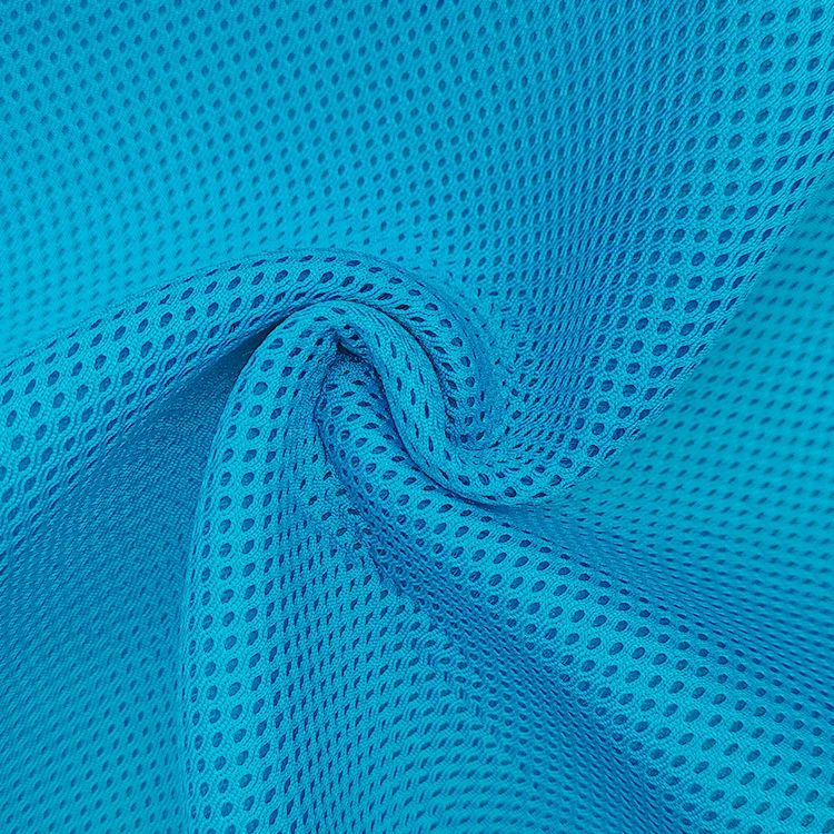 New Style Knit Solid Power Net Mesh Fabric, Wholesale Polyester 3D Spacer Air Foam Mesh Fabric For Sports/